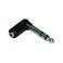 Philmore / LKG Industries, Inc. 3.5mm Stereo Jack to 1/4" Plug Right Angle Adapter, 559RA