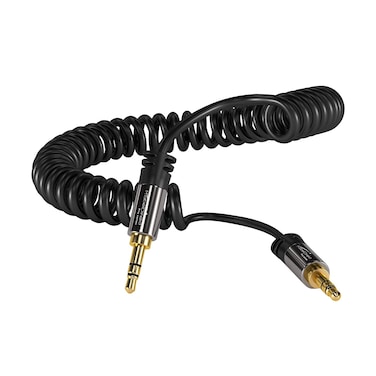KabelDirekt &acirc;&euro;&ldquo; (3 feet 3.5mm Male to 3.5mm Male Stereo Audio Cable Coiled- Pro Series