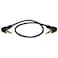 Tripp Lite (P312-001-2RA) 3.5mm Mini Stereo Audio Cable with Two Right Angle Plugs (M/M), 1-ft, Black