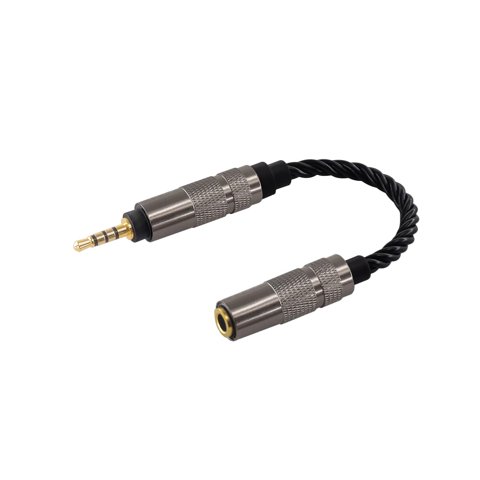 OKCSC Okcsc Headphone Adapter 2 Male To 3 Female Adapter 3.5 MM 6 inch