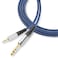 JEVIT 6.35mm to 3.5mm Jack Cable 6 ft, 1/8" Male to 1/4" Male TRS Stereo Audio Cord Adapter with Golden-Plated Connector,HiFi Cable Perfect for Laptop; Home Theater; Amplifier; Mixer; Speaker