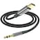USB C to 3.5mm Audio Aux Jack Cable, Type C to 3.5mm Headphone Car Stereo Cord Compatible with iPhone 15 Pro Max 15 Plus, Samsung Galaxy S21~24 Note 20, Pixel 4 5 XL, iPad Pro (Black, 6.5Ft)