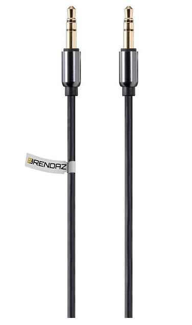 BRENDAZ Compatible Stereo Mini Male 3.5mm AUX TRS Cable for Bose S1 Pro Multi-Position PA System (3-Feet)