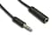 Cablelera ZAVD32C3-06 3.5mm Stereo Slim Audio Cable M/F Extension 6' 28AWG