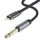 Lightning to 1/4 inch 6.35mm TRS Audio Stereo Cable for iPhone12/12 Pro/X/XS/XR/8/7/iPad/iPod, Amplifier, Speaker, Headphone, Mixer 3.3 FT