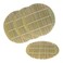 Green Bamboo Steamer liners Kitchen Mat Rack Steamer Pad Inserts, 6.5 Inch Dia, 4 Pieces