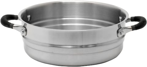 Meyer Accent Series Stainless Steel Steamer/Pasta Insert, 5 Quart