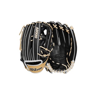 Wilson 2024 A2000 SP14SS 14" Slowpitch Softball Glove - Right Hand Throw, Black/Blonde/White