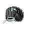 Wilson 2024 Fastpitch Classics Series A2000 H12SS 12&acirc;&euro; Infield Fastpitch Glove - Right Hand Throw, Black/White/Teal