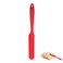 Jar Spatula, Silicone Jar Scraper with Long Handle, Jam Spreader for Peanut Butter, Kitchen Spatula for Baking and Cake Icing, Kitchen Must Have Small Silicone Spatula, Jar Blender