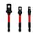 BIG RED BHT-3SAS01 Torin 2-in-1 Socket Adapter Set for Go-Thru Wrenches, 1/4", 3/8" and 1/2" Driver, CR-MOLY Steel, 3-Piece