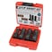 Performance Tool M774 1/2-Inch Drive Flip Socket Set - 4-Piece Metric &amp; SAE Kit with Thin Wall Design for Lug Nuts, Wheel Bolts &amp; More