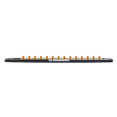 GEARWRENCH 1/4" Drive Magnetic Socket Rail Includes 14 Clips - 83126