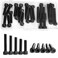 M8 x 30mm, 35mm, 40mm, 45mm, 50mm Socket Head Cap Screws 12.9 Grade Alloy Steel Machine Metric Hex Socket Bolts Assortment Kit, 25PCS