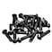 NGe M6x20mm Button Head Socket Cap Screws,Alloy Steel, Fully Threaded,Allen Hex Drive(M6x20,30Pcs)