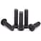 RoyceMart 1/4-20 x 1-1/4 inch Button Head Socket Head Cap Screws, Grade 10.9 Alloy Steel, Allen Hex Drive, Full Machine Thread, Black Oxide Finish, 25 PCS