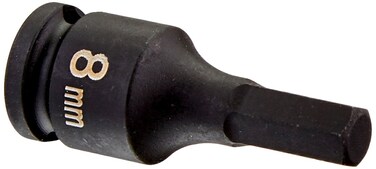 Grey Pneumatic (1908M) 3/8" Drive x 8mm Hex Driver Socket