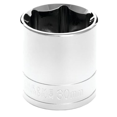 Performance Tool W32230 1/2 Socket (6 Point, Drive 30mm), 1 Pack