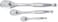 GEARWRENCH 3 Piece 1/4", 3/8" &amp; 1/2" Drive Full Polish Ratchet Set, 90 Tooth - 81206T, Multi