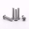 RoyceMart 5/16-18 x 3" (10 Pack) Hex Socket Button Head Cap Screws Bolts, Allen Socket Drive, 304 Stainless Steel 18-8, Bright Finish, Full Machine UNC Threads