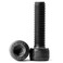 M8-1.25 x 30mm Socket Head Cap Screws, 12.9 Grade Alloy Steel, Allen Socket Drive, Black Oxide Finish, Full Thread, Quantity 20
