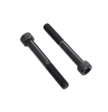 binifiMux 6pcs M10 x 75mm Black Socket Cap Bolts Screws 12.9 Grade Alloy Steel