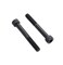 binifiMux 6pcs M10 x 75mm Black Socket Cap Bolts Screws 12.9 Grade Alloy Steel