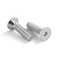 1/4-20 x 1-1/2" Flat Head Socket Cap Screws Countersunk Bolts, 304 Stainless Steel 18-8, Bright Finish, 50 PCS