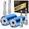 URGENEX Super Universal Socket Wrench, Blue, 7-19mm, Chrome Vanadium Steel, 2pcs