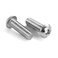 M6-1.0 x 14mm Button Head Socket Cap Screws Bolts, Stainless Steel 18-8 (304), Bright Finish, Fully Threaded, 50 PCS