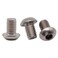 RoyceMart M5 x 10 mm (100 Pack) Hex Socket Button Head Cap Screws Bolts, Allen Socket Drive, 304 Stainless Steel 18-8, Bright Finish, Full Thread, Machine Thread