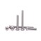 RoyceMart 3/8-16 x 3 (10 Pack) Hex Socket Button Head Cap Screws Bolts, Allen Socket Drive, 304 Stainless Steel 18-8, Bright Finish, Full Machine UNC Threads
