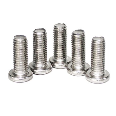 100 Pcs M4-0.70 x 16mm Button Head Socket Cap Bolts Screws, 18-8 Stainless Steel, Allen Hex Drive, ISO 7380, by Fullerkreg,Come in a Plastic Case
