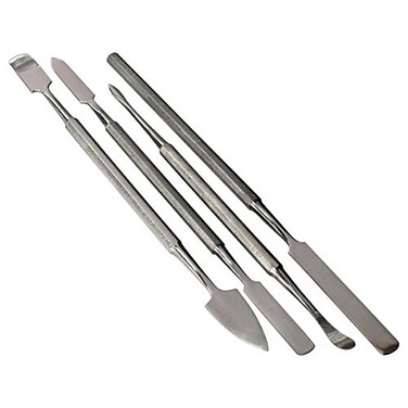 HTS 154P1 4 Pc Stainless Steel Spatula Wax &amp; Clay Sculpting Tool Set