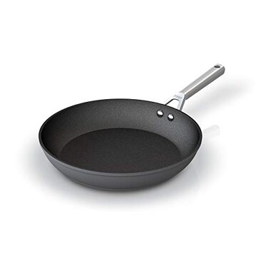 Ninja C30030 Foodi NeverStick Premium 12-Inch Fry Pan, Hard-Anodized, Nonstick, Durable &amp; Oven Safe to 500&Acirc;&deg;F, Slate Grey