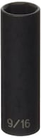 Grey Pneumatic (1018D) 3/8" Drive x 9/16" Deep Socket
