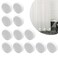 WaterLuu Strong Magnetic Shower Curtain Weights, Waterproof Heavy Duty Magnets, Prevent Curtain Liner from Blowing Around, Work for Drapery, Tablecloth, Flag, Outdoor Curtains (24pcs)