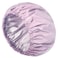 Aquior Shower Caps, Reusable Shower Cap for Women, Waterproof Layer Hair Cap, Large Size for All Hair Lengths,for Girls Spa Home Salon Use (Purple)