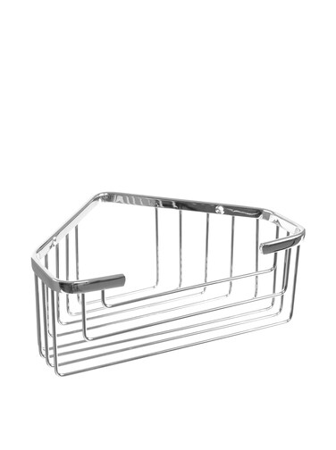 Gedy Gedy 2483 Wire Corner Shower Basket, Chrome