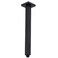 Enga Brass 12-Inch Ceiling Mount Shower Arm (Black)
