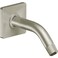 Moen S133BN 8-Inch Standard Shower Arm with Modern Square Flange, Brushed Nickel