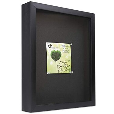 Lawrence Frames Shadow Box Frame, 11x14,Black