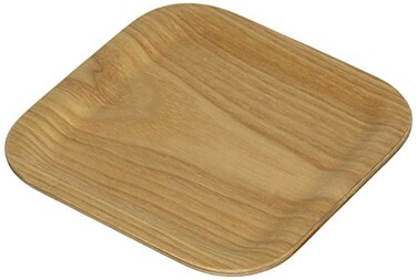 KINTO 45155 Non-Slip Tray, 6.3 x 6.3 inches (160 x 160 mm), Willow