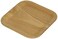 KINTO 45155 Non-Slip Tray, 6.3 x 6.3 inches (160 x 160 mm), Willow