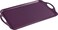 Reston Lloyd Calypso Basics Melamine Serving/Ottoman Handles, Rectangular Tray, Plum