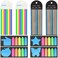 1040pcs Highlighter Tape, Transparent Sticky Long Page Markers Tabs, Self-Stick Notes Memo Pads Super Sticky Note Pads for Reminders Meeting Office Home School Supplies, Strong Adhesive