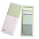Green Lined Sticky Notes Set, 240 Sheets Pastel Sticky Note Pads, Self-Stick Index Tabs Cute Memo Notepads for School, Office and Home