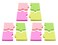 4A Shapes Sticky Notes,Puzzle,2 7/8 x 2 4/7 Inches,Neon Assorted,Self-Stick Notes,100 Sheets/Pad,4 Pads/Pack,3 Packs,4A 5020x3