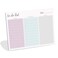 Large Work Home to Do List Sticky Notes, 8x6 inches by DAILY RITMO (Pastel)
