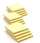 Sticky Notes 3" x 3 inch - (12 Pads) 600 Sheets - Yellow Stick On Note. Self Stick It Notes. Strong Sticking Square Stickies. Small Square Removable Memo Pad to Post in Office, Home, School - Emraw